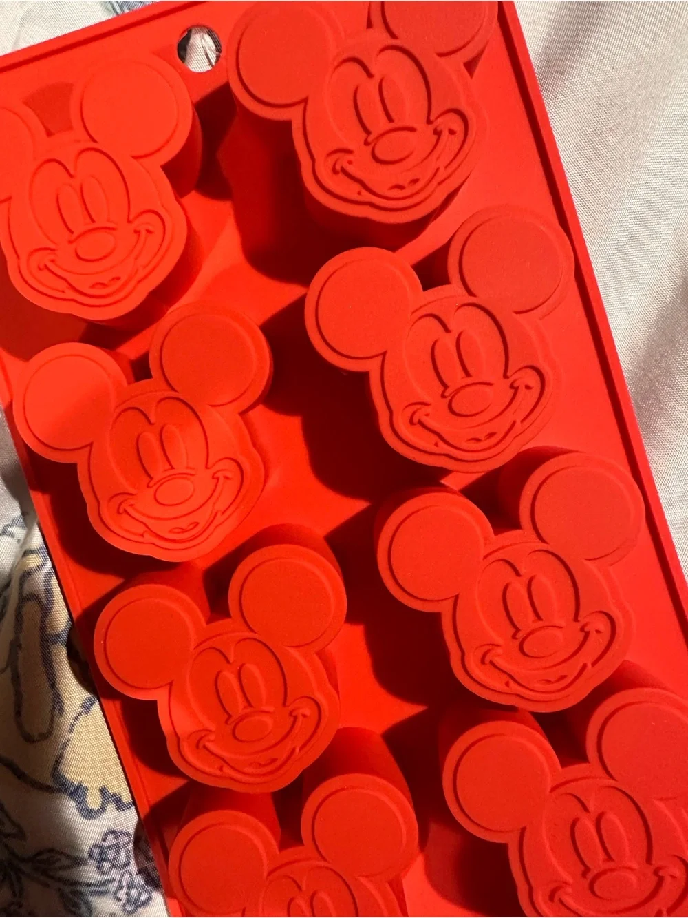 Disney Red Mickey Mouse Silicone Mold Ice Tray